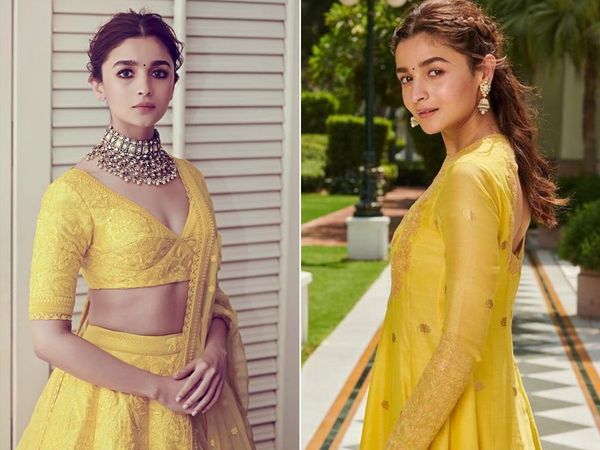 Alia Bhatt Wedding Styles, alia bhatt inspired latest wedding looks, aliya bhatt lehenga look, aliya bhatt traditional looks, aliya bhatt raffle saree look, aliya bhatt shrara set look, aliya bhatt party looks, aliya bhatt friend shadi look, आलिया भट्ट शा