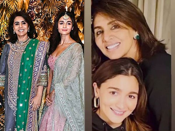 Alia Bhatt with Neetu Kapoor
