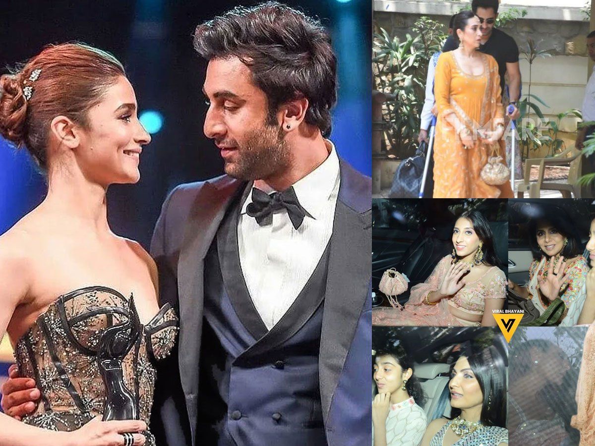 Ranbir Kapoor-Alia Bhatt Wedding: आज पहले फंक्शंस पर देखें कपूर परिवार से कौन कौन पहुंचा, चर्चा में करीना कपूर का लहंगा लुक