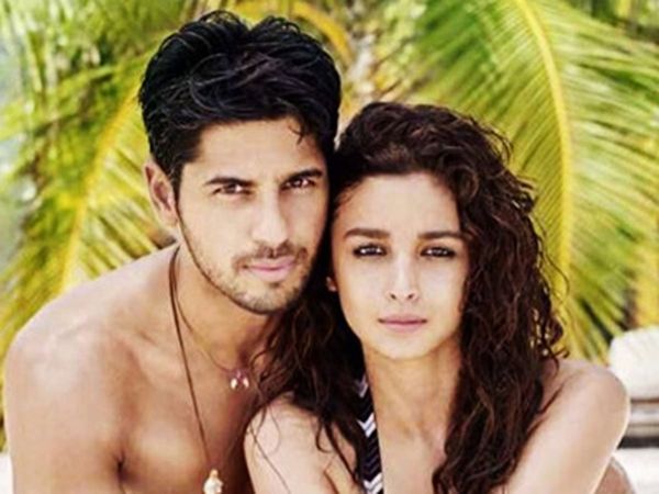 Sidharth Malhotra with Alia Bhatt
