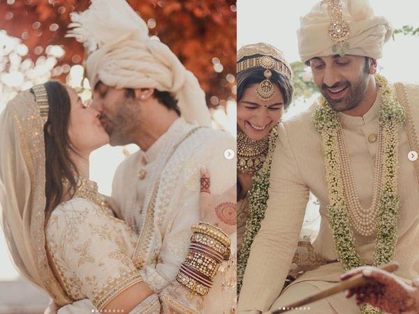 Ranbir Kapoor-Alia Bhatt Wedding first Pic 