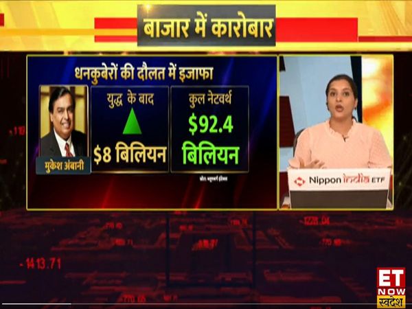 Russia Ukraine war did not affect Gautam Adani and Mukesh Ambani