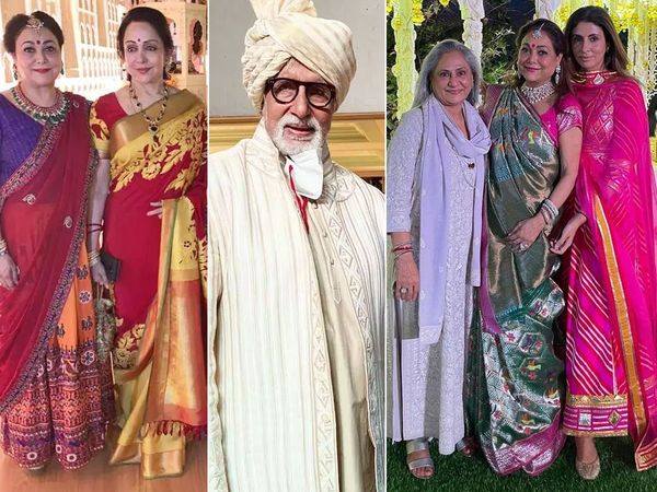 Amitabh Bachchan, Hema Malini and other celebs Attends Anil Ambani and Tina Ambani son Anmol Ambani wedding: