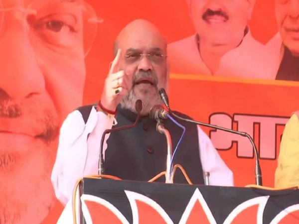 UP Election 2022 Amit Shah addresses public meeting in Lakhimpur Kheri attacks on Samajwadi Party