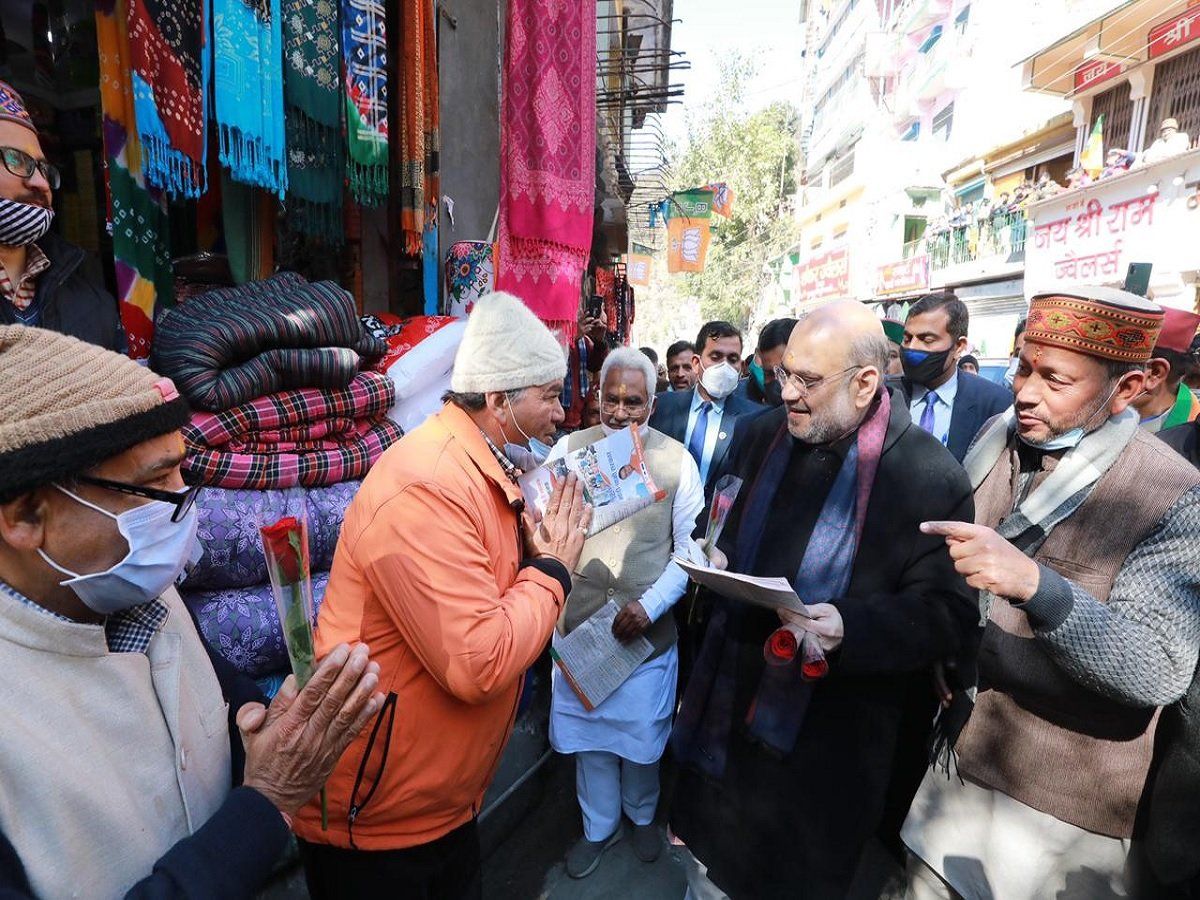 Uttarakhand Assembly Elections 2022: जनता के मिजाज से साफ बीजेपी एक बार फिर बनाने जा रही है सरकार- अमित शाह