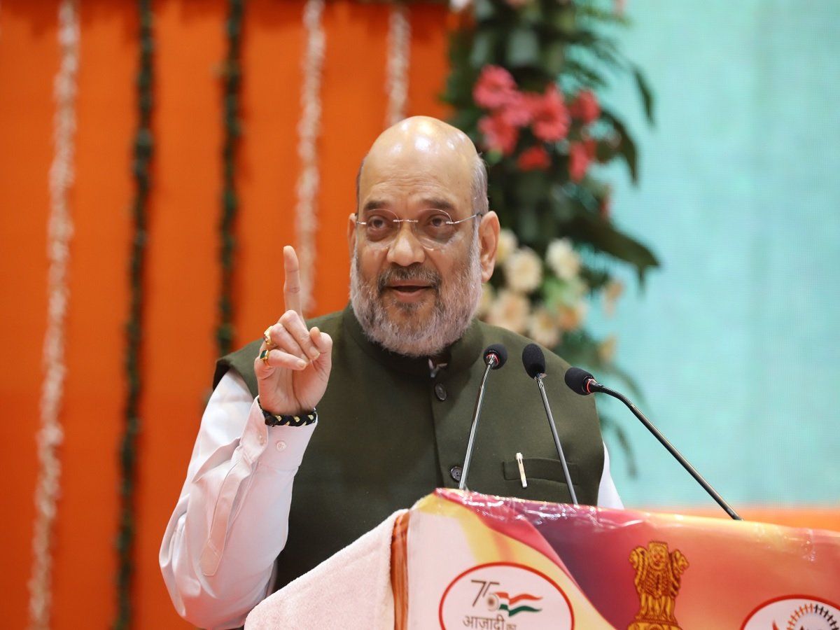 सपा के गढ़ आजमगढ़ में अमित शाह गरजे, बोले- अखिलेश यादव के JAM में जिन्ना, आजम और मुख्तार