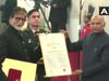 Amitabh Bachchan receives Dadasaheb Phalke Award