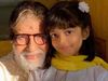 Amitabh Bachchan with Aaradhya Bachchan