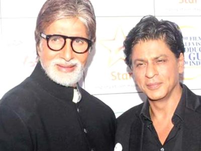 amitabh and shahrukh khan amitabh and shahrukh khan