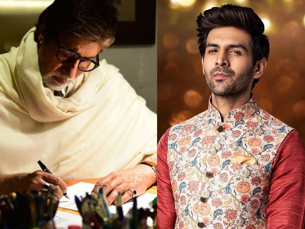 Amitabh Bachchan and Kartik Aaryan