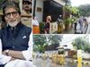 Arvind Kejriwal pray for Amitabh Bachchan And his Bungalow Jalsa To Pratiksha And janak Sanitized by BMC