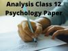 CBSE Class 12 Psychology 