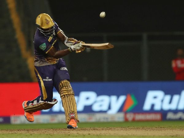 Andre Russell against Punjab Kings in IPL 2022