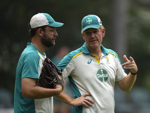 Andrew McDonald with Daniel Vettori
