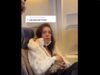 Shocking Video Woman Traveling with Animal in Plane Viral Video in Hindi