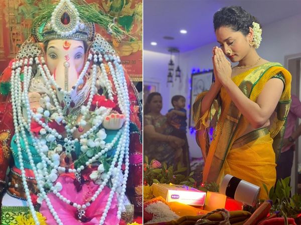 Ankita lokhande Pray For Sushant Singh Rajput on Ganpati Sthapana 2020
