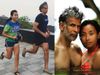 Milind Soman with wife Ankita Konwar