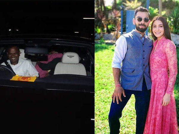 virat kohli को एयरपोर्ट लेने पहुंची अनुष्का शर्मा