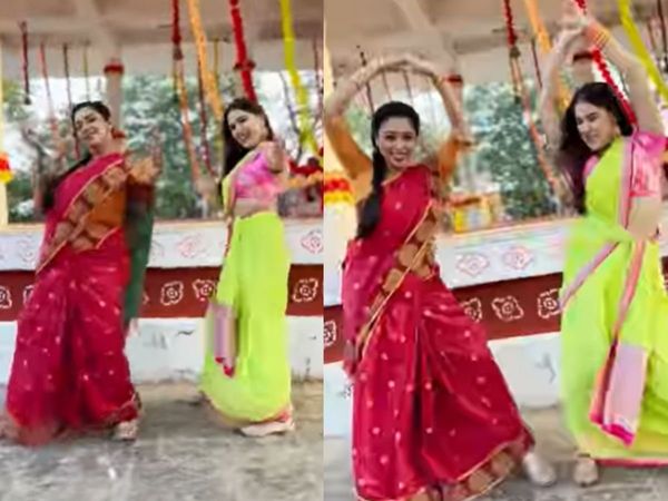 Rupali Ganguly dance with Sara Ali Khan
