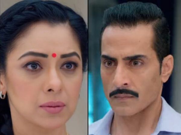 anupamaa and anuj enjoying at beach, vanraj and anuj get into collar grab fight