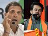  Rahul Gandhi alleges 'Hum Do Humare Do' running govt, Anurag Thakur responds