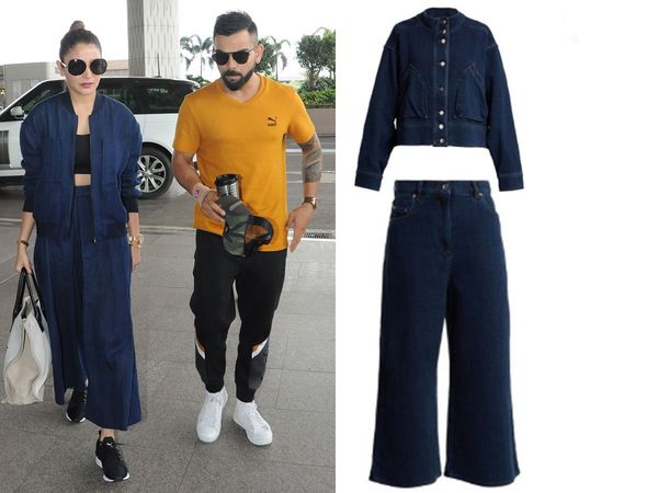 Anushka Sharma costly Airport Look Bollywood Actress co-ord set Price