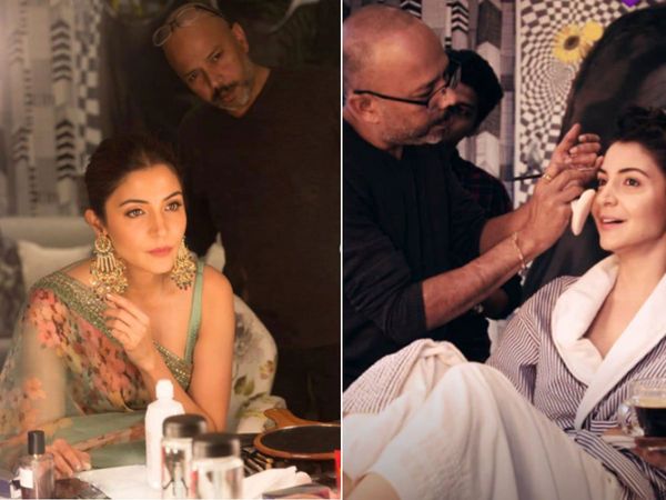 Anushka Sharma with Subhash Vagal