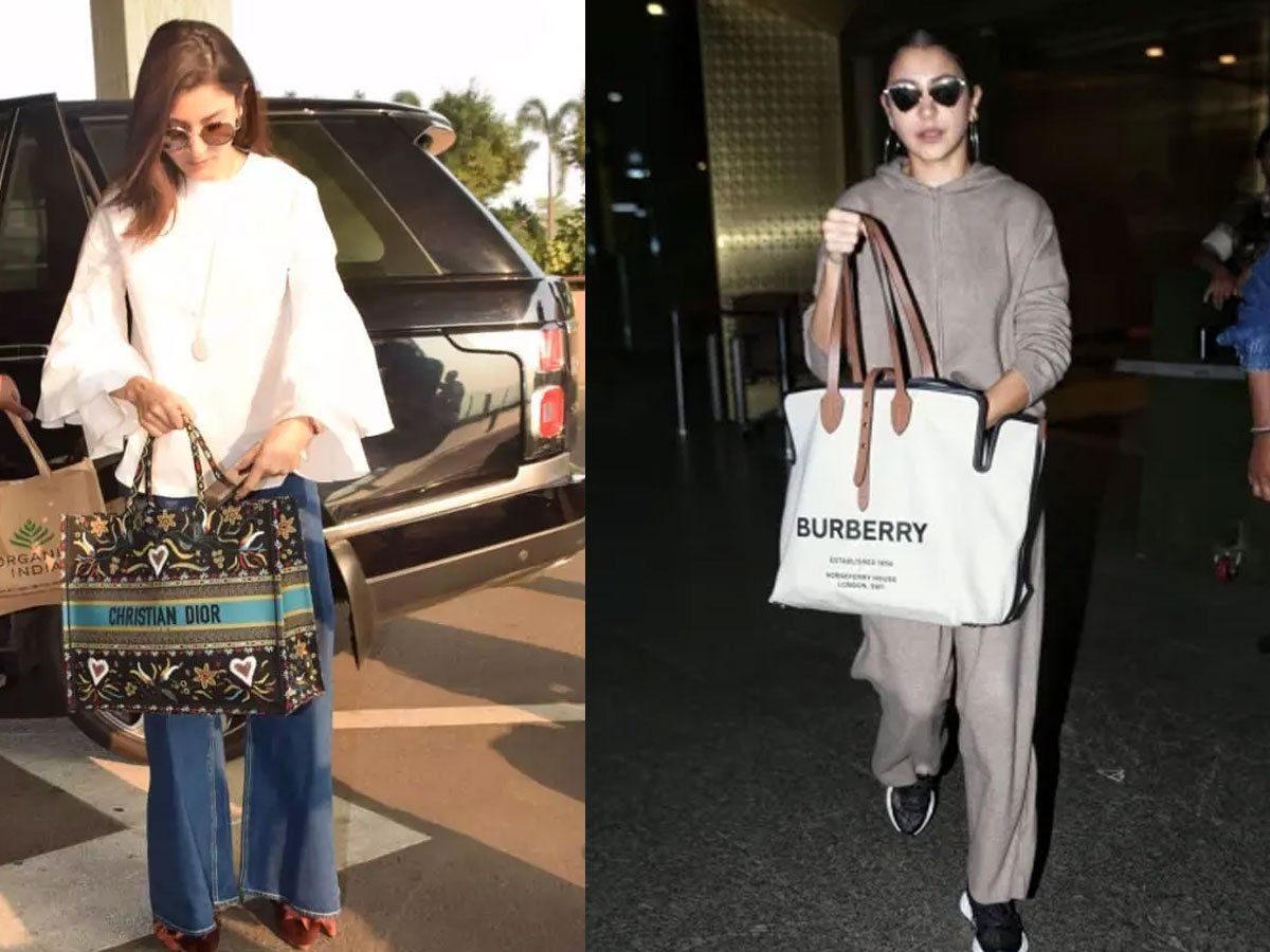 Cost of Anushka Sharma's statement Burberry bag will leave you