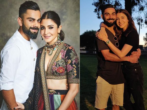 Anushka Sharma with husband Virat Kohli