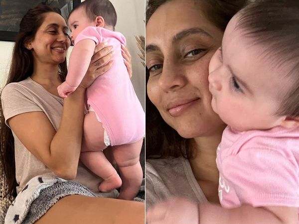 karan kundra Ex girlfriend Anusha Dandekar become Mother Of a baby girl And Shares First pictures-