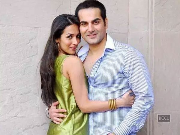 Arbaaz Khan with Malaika Arora