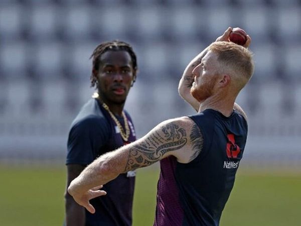 jofra archer and ben stokes