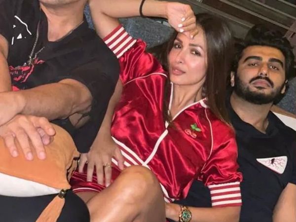 Malaika Arora with Arjun Kapoor