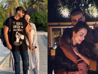 Malaika Arora with Arjun Kapoor Malaika Arora with Arjun Kapoor