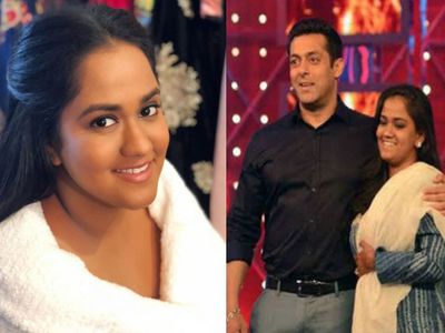 Arpita Khan with brother Salman Khan Arpita Khan with brother Salman Khan