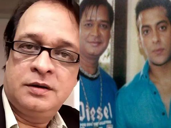 Actor Arun Verma with Salman Khan