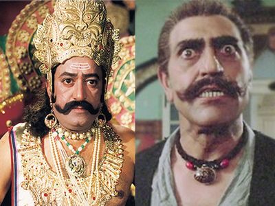 Arvind Trivedi and Amrish Puri Arvind Trivedi and Amrish Puri