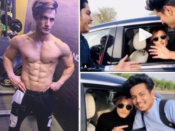 Asim Riaz Bigg Boss 13 Fame Model Car Chased By two Crazy young Boy Watch Video