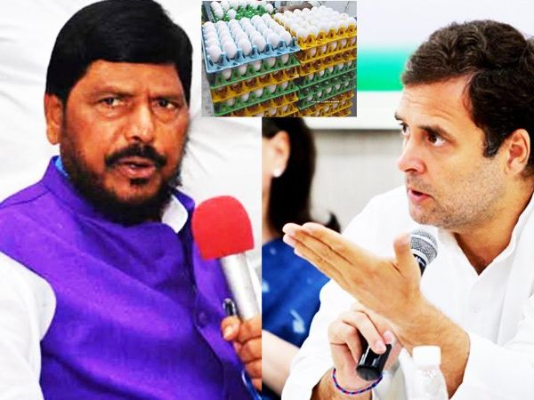Union Minister Ramdas Athawale on Rahul Gandhi's stinging statement If Rahul Gandhi punishes the Prime Minister, then we egg him