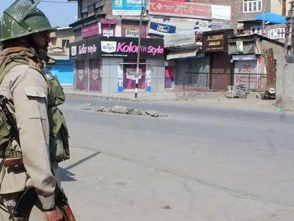 grenade attacks on security forces by some suspected terrorists in Bone Bazaar area of Shopian Kashmir