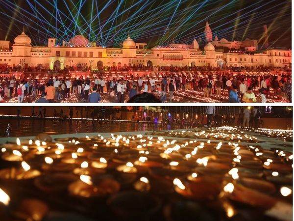 12 लाख दीयों से जगमग हुई रामनगरी, बना एक और रिकॉर्ड