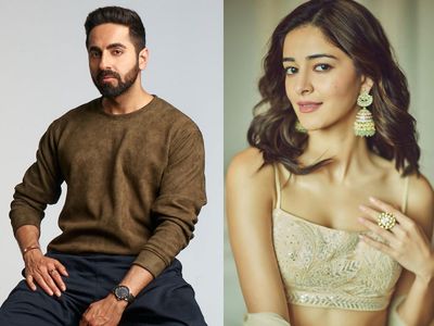 Ayushmann Khurrana and Ananya Panday Ayushmann Khurrana and Ananya Panday