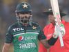Babar Azam against Australia in first ODI