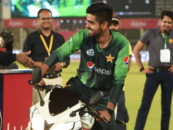 Pakistani captain Babar Azam