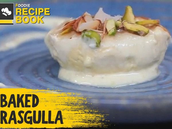 Baked Rasgulla recipe Know the quick instant recipe in hindi video