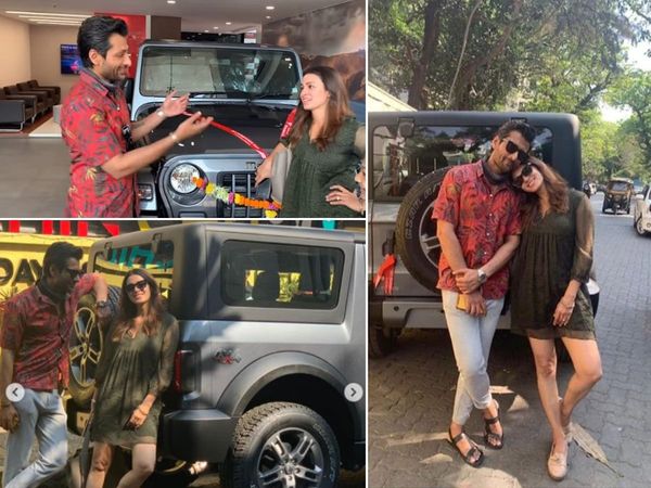 Barkha Sengupta Indraneil Sengupta TV Couple wedding anniversary Actress gifts hubby luxury car