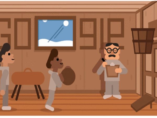 google doodle on dr James Naismith