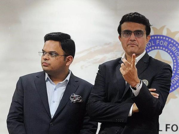 BCCI secretary Jay Shah and board president Sourav Ganguly