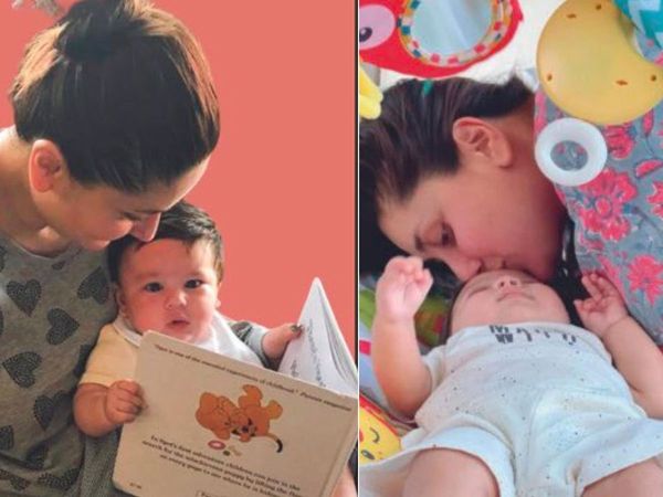 Kareena Kapoor include Taimur Ali khan and baby Jeh ali khan Unseen photos in new book