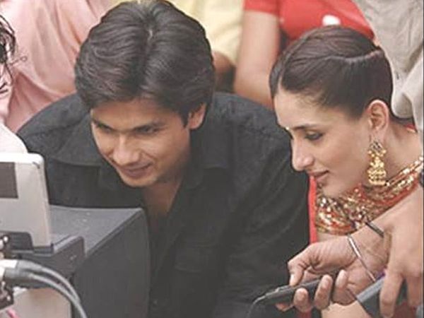 Kareena Kapoor Khan Shahid Kapoor Unseen Pictures from Jab We Met Set